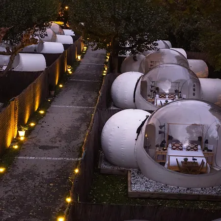 مكان تخييم Burbujas A Puertas De Andorra Argolell